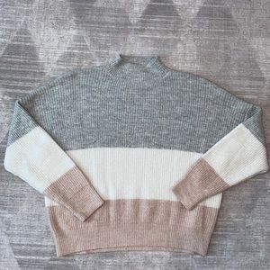 knit turtleneck sweater